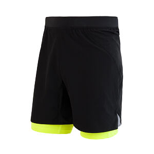 SENSOR TRAIL RUNNING SHORTS MEN BLACK