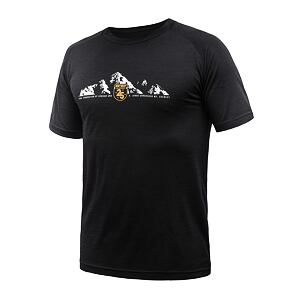 SENSOR MERINO AIR RJ EVEREST MEN TEE SS black