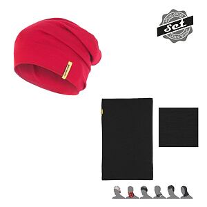 SENSOR SET MERINO ACTIVE BEANIE + TUBE