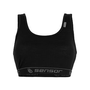 SENSOR MERINO ACTIVE bra WOM blk