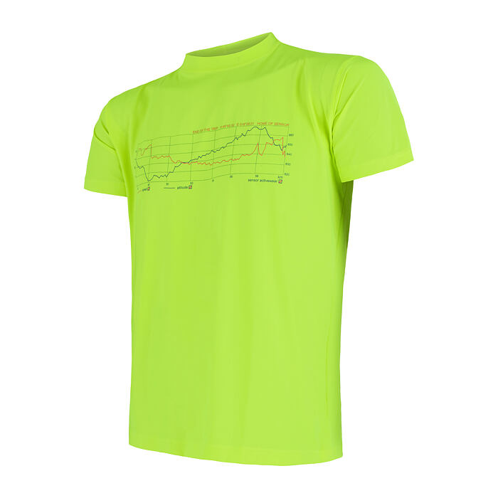 SENSOR COOLMAX FRESH PT tee ss MEN reflex yel track