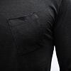 SENSOR MERINO AIR traveller MEN TEE LS black