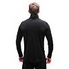 SENSOR MERINO BLEND MEN TEE TURTLE NECK LS black