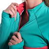 COOLMAX THERMO sweatshirt zip WOM coral/sea green