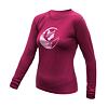 SENSOR MERINO ACTIVE FOX WOM TEE LS lilla