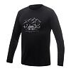 MERINO ACTIVE PT tee ls MEN blk van life