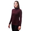 MERINO EXTREME tee ls zip WOM port red