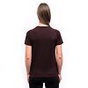 SENSOR MERINO BLEND TYPO WOM TEE SS port red