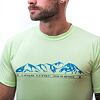 SENSOR COOLMAX FRESH PT tee ss MEN paradise grn mountains