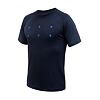 SENSOR MERINO BLEND TYPO MEN TEE SS deep blue