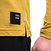 SENSOR MERINO AIR traveller MEN TEE LS mustard