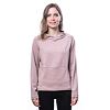 SENSOR MERINO UPPER traveller WOM HOODIE dusty pink