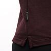 SENSOR MERINO BLEND TYPO WOM TEE SS port red