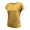 SENSOR MERINO AIR traveller WOM TEE SS mustard