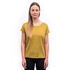 SENSOR MERINO AIR traveller WOM TEE SS mustard