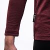 SENSOR MERINO AIR traveller WOM TEE LS port red